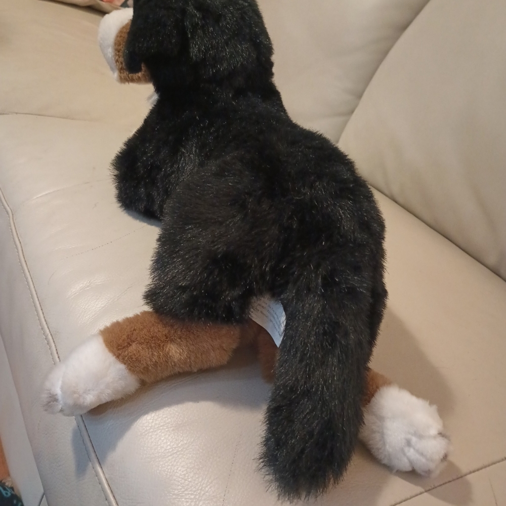 Vintage E & J  Classic Collection Bernese Mountain Dog Stuffed Plush M/L - Picture 7 of 16